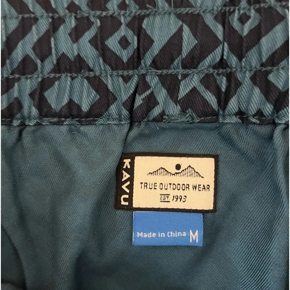 Kavu Sunriver Skirt Indigo Size Medium Athletic Skirt, elastic waistband - Picture 6 of 7